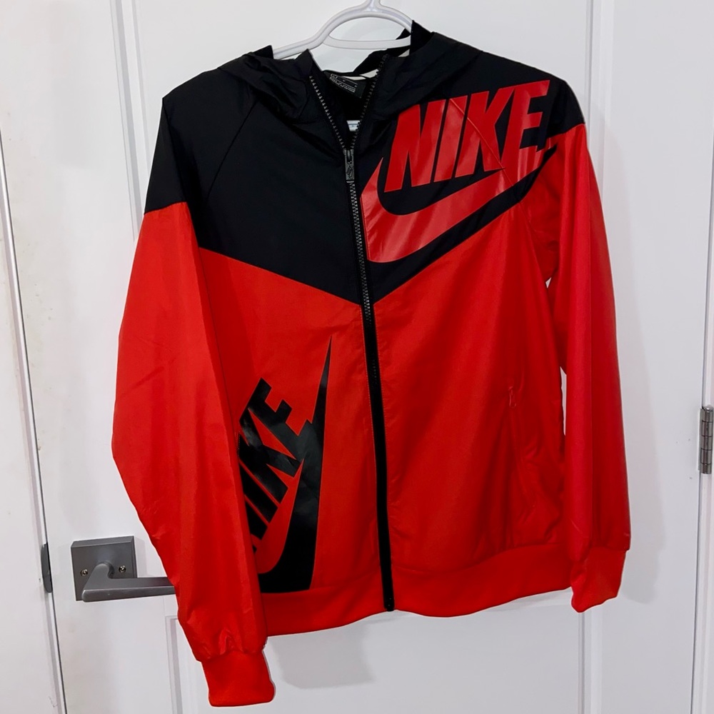 2/$99 Nike Boys Red & Black Windbreaker Jacket